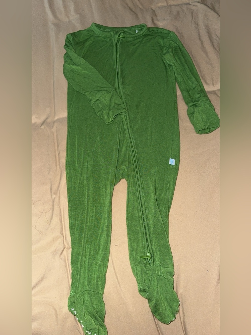 PoshPeanut Green LS Zippy